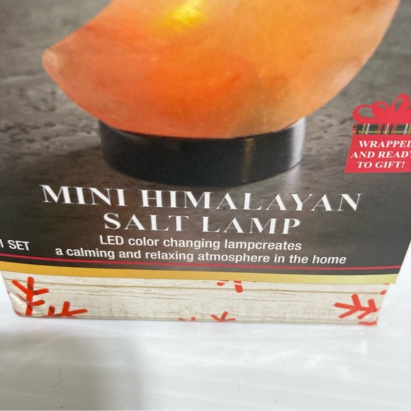 Himalayan Salt Lamp Mini Moon Battery Operated  3 x 4 inches - Picture 14 of 16